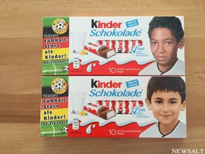 キンダーショコラーデ騒動　ドイツ代表子供時代の写真をめぐり人種差別