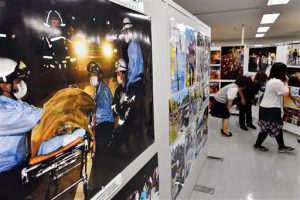 被災状況をそのまま公開　新聞博物館が熊本地震展