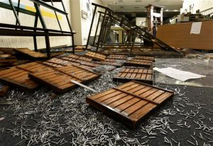 被災状況をそのまま公開　新聞博物館が熊本地震展