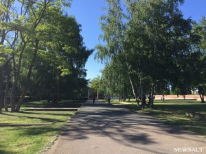 刑務所が市民の憩いの公園に（ベルリン）