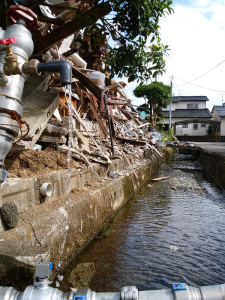 震災から4カ月（1）　熊本の夏を見る～益城町の場合