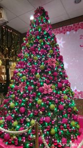 2016年クリスマスの風景～クリスマスツリー「プランタン銀座最後のクリスマス」