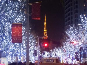 2016年クリスマスの風景～東京・六本木けやき坂