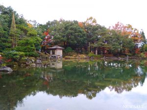 かつて「御泉水屋敷」と呼ばれていた名園　福井県　養浩館庭園