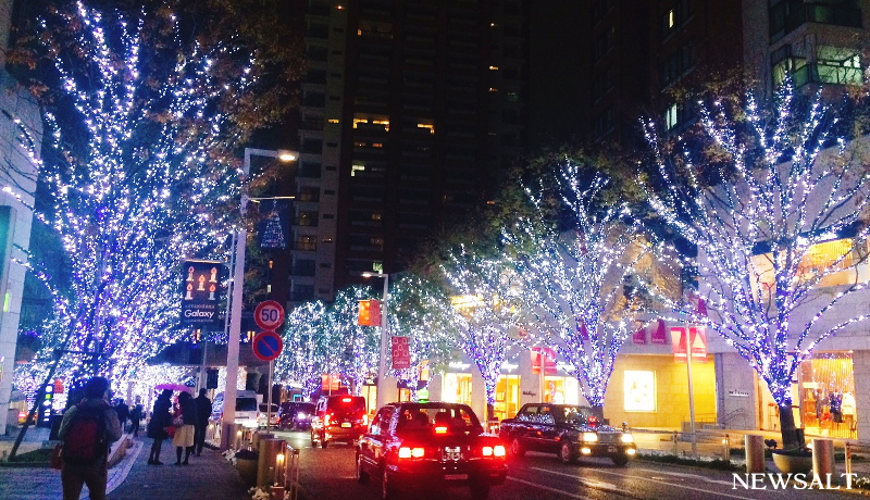 2016年クリスマスの風景～東京・六本木けやき坂