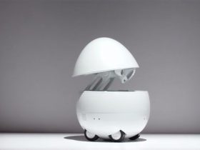 パナソニック、卵型の卓上ロボット発表　CES2017