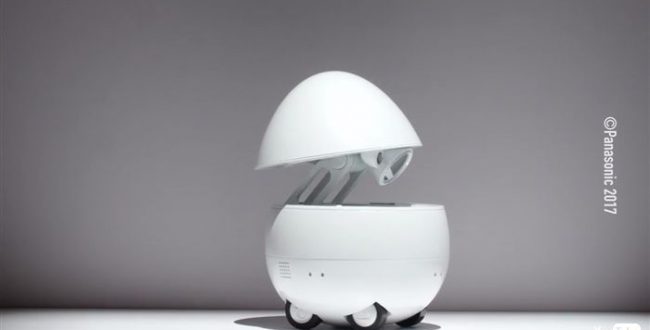 パナソニック、卵型の卓上ロボット発表　CES2017