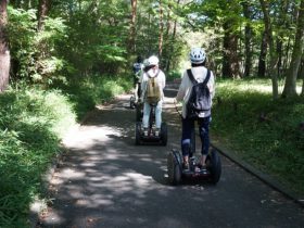 セグウェイで地域ツアー　筑波山地域ジオパーク