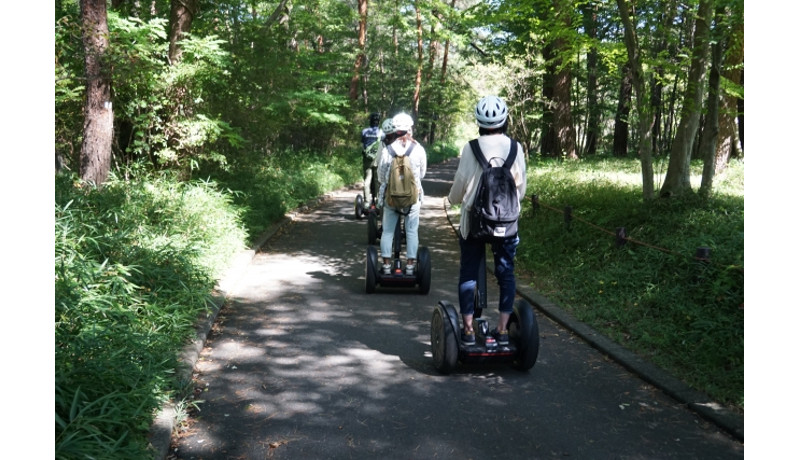 セグウェイで地域ツアー　筑波山地域ジオパーク