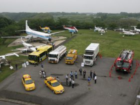航空科学博物館で「集まれ！NARITA空港車輌」展を開催