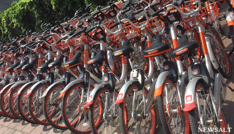 北京にエコシェア自転車登場！ 交通混雑への緩和策に　