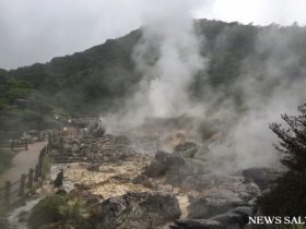 長崎県島原半島を訪れる　雲仙地獄・島原城