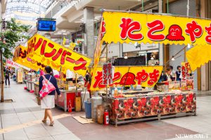 松山の夏の風物詩「土曜夜市」が始まった！