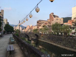 長崎のランドマーク的存在「眼鏡橋」　