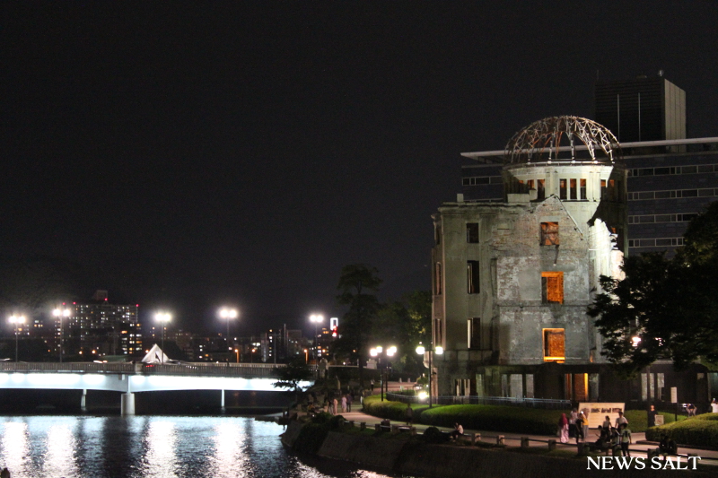 平和を願い多くの人が広島訪問　72年目の原爆記念日