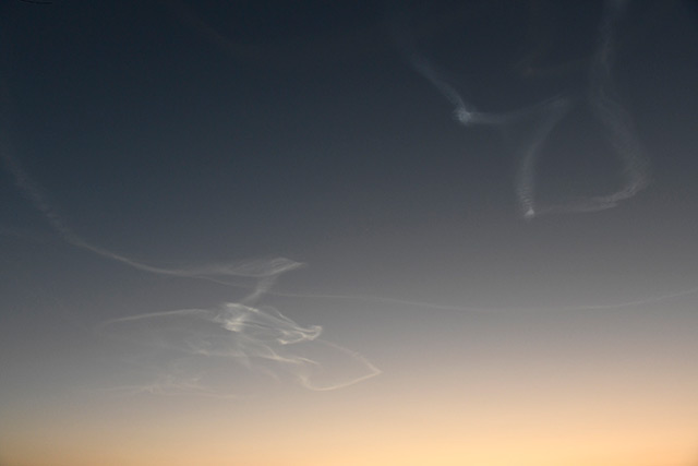 イプシロン3号機打ち上げ成功　幻想的な夜光雲も発生