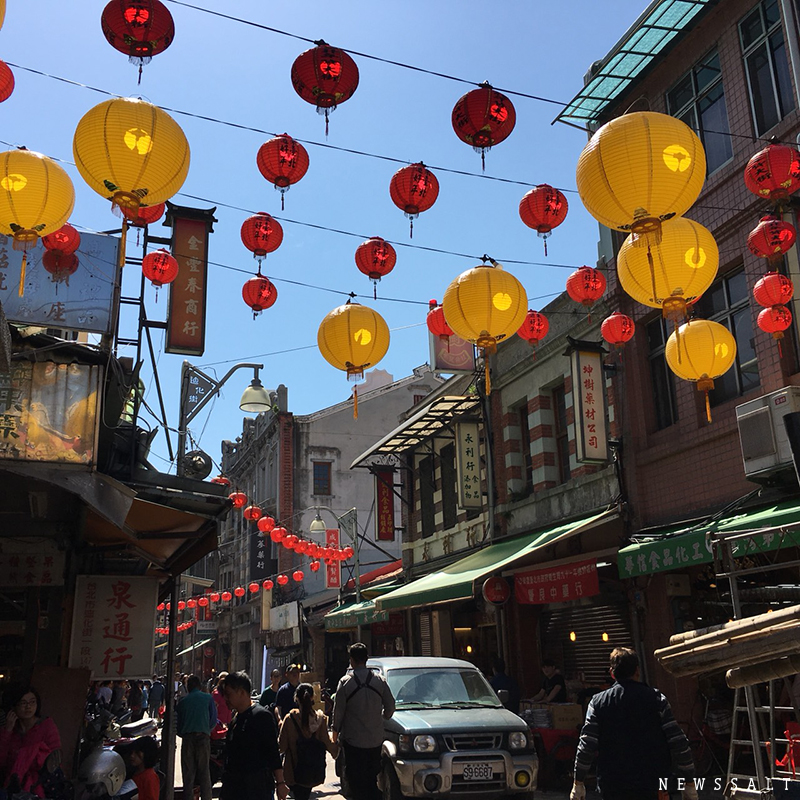 台湾と中国・北京から　旧正月の風景