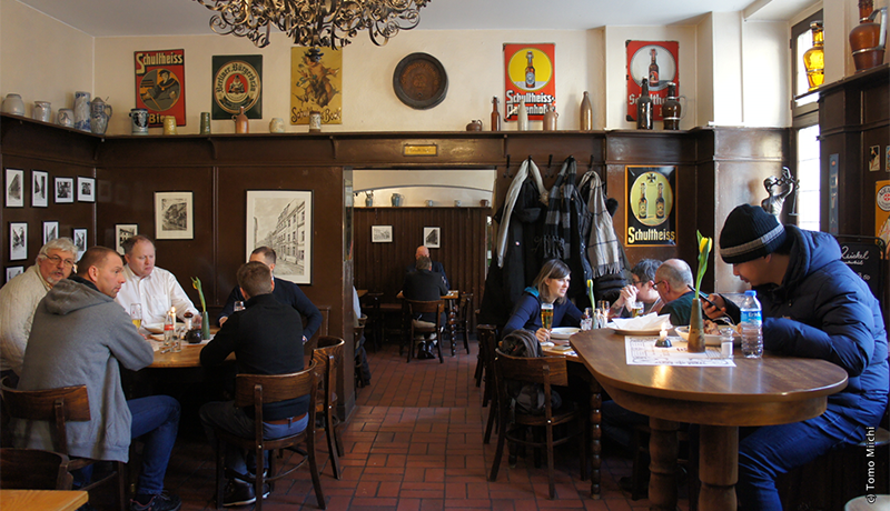 ベルリン最古のレストランで食べる古典派ドイツ料理