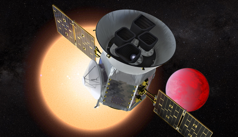 太陽系外の惑星を探す人工衛星「TESS」の打ち上げに成功