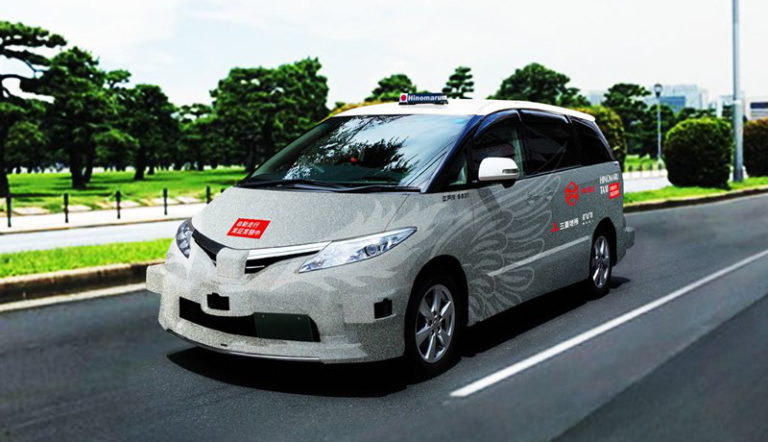 ZMPと日の丸交通、東京都心で世界初の自動運転タクシー公道営業走行実証実験