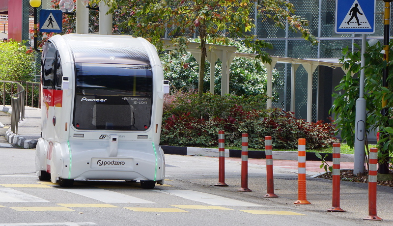 パイオニア、シンガポールで自動運転向けLiDARセンサーの実証実験