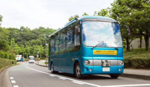 鳥取県八頭町で自動運転バスの実証実験　SBドライブ