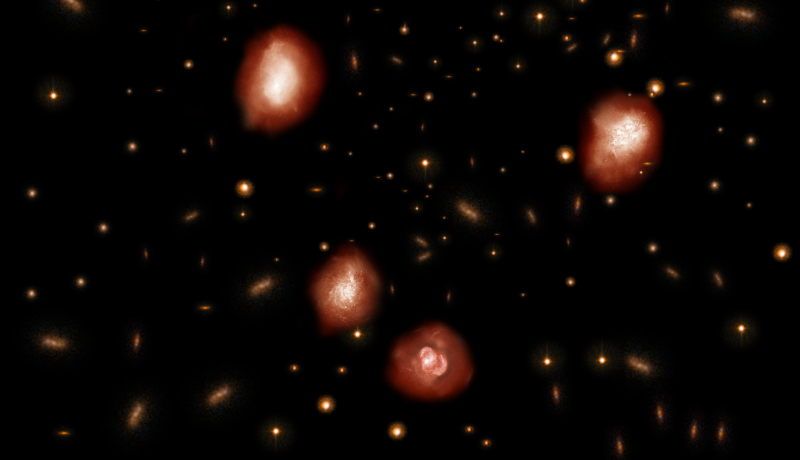 アルマ望遠鏡が110億年以上前の巨大銀河を発見　深まる銀河進化の謎