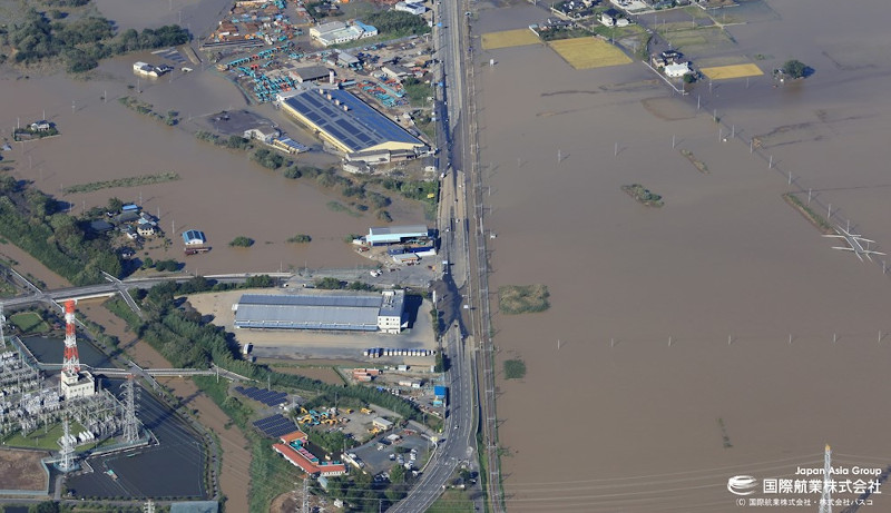 「早期復旧に役立てて」 台風19号後の災害調査用航空写真を公開　国際航業