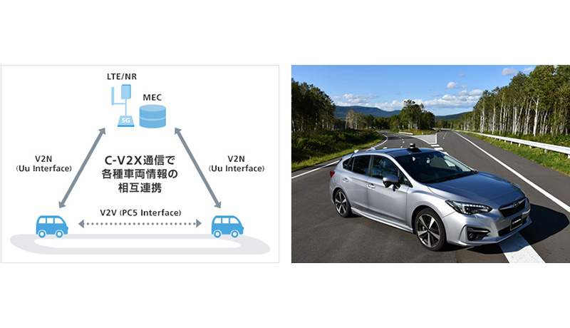 スバルとソフトバンクが共同研究開始　自動運転など5Gを使った技術検証