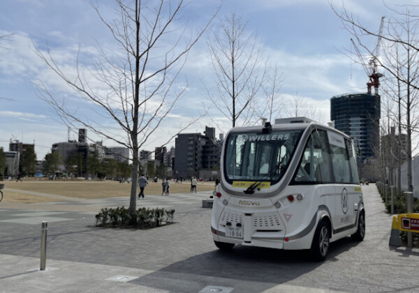 ウィラーが東池袋で自動運転サービスの公道実証、デリバリーの実験も