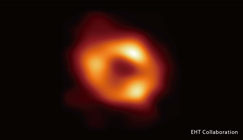 天の川銀河の中心にある巨大ブラックホールの撮影に初めて成功