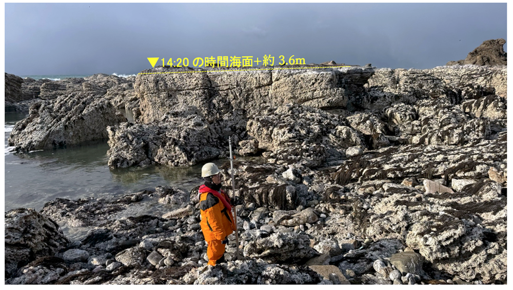 地震により能登半島の海岸が約4m隆起　産総研が現地調査